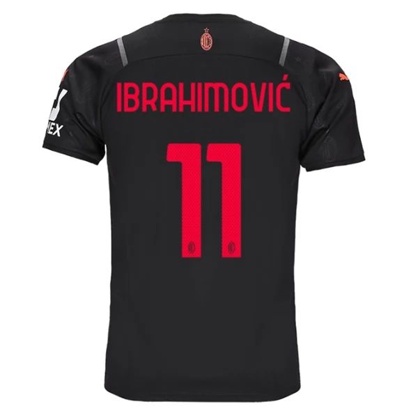 Maillot Football AC Milan Ibrahimović 11 Third 2021-2022 – Manche Courte
