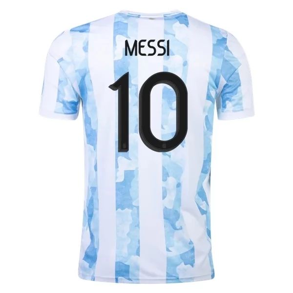 Maillot Argentine Messi 10 Domicile 2021 – Manche Courte