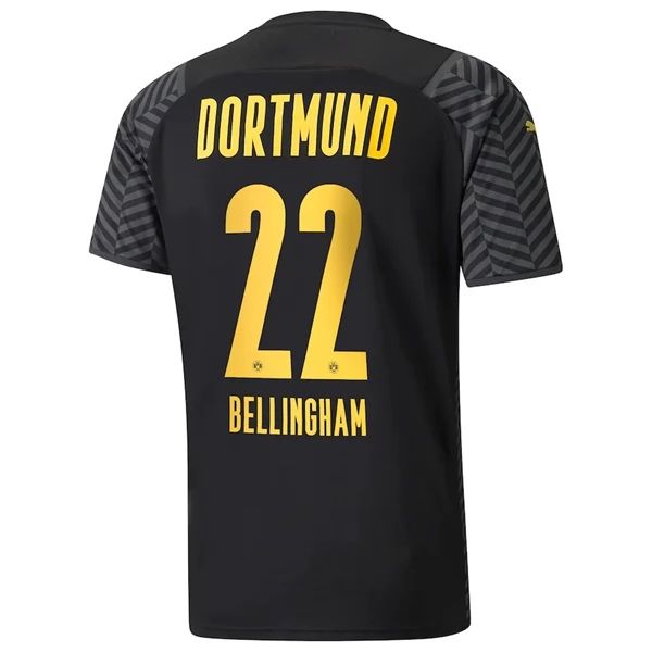 Maillot Football BVB Borussia Dortmund Bellingham 22 Extérieur 2021-2022 – Manche Courte
