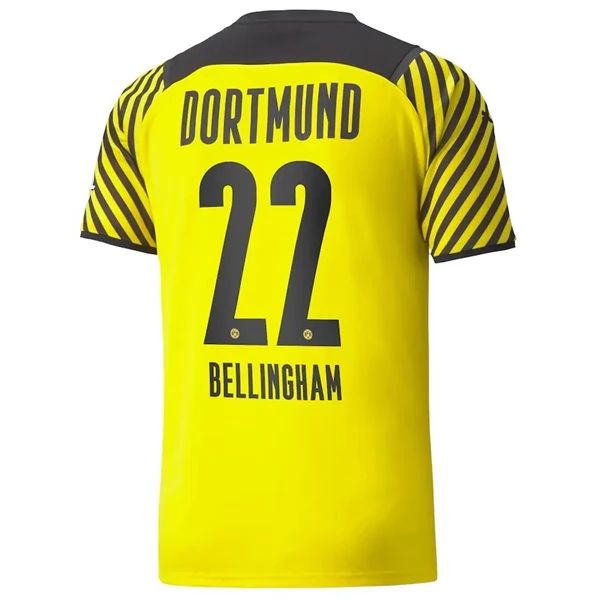 Maillot Football BVB Borussia Dortmund Bellingham 22 Domicile 2021-2022 – Manche Courte