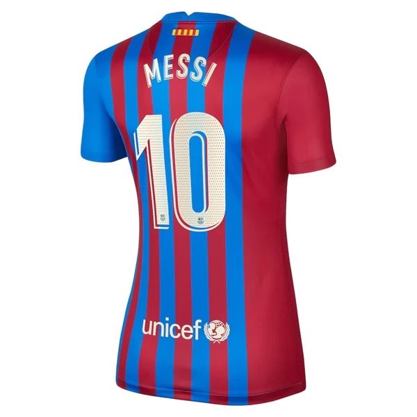 Maillot FC Barcelona Messi 10 Domicile Femme 2021-2022