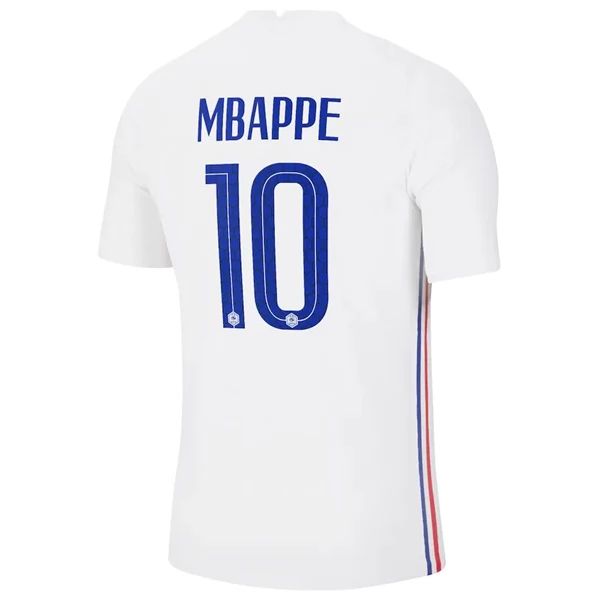 Maillot France Mbappé 10 Extérieur 2020 2021 – Manche Courte