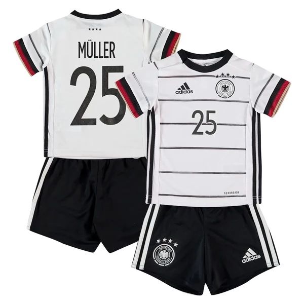 Maillot Allemagne Müller 25 Enfant Domicile