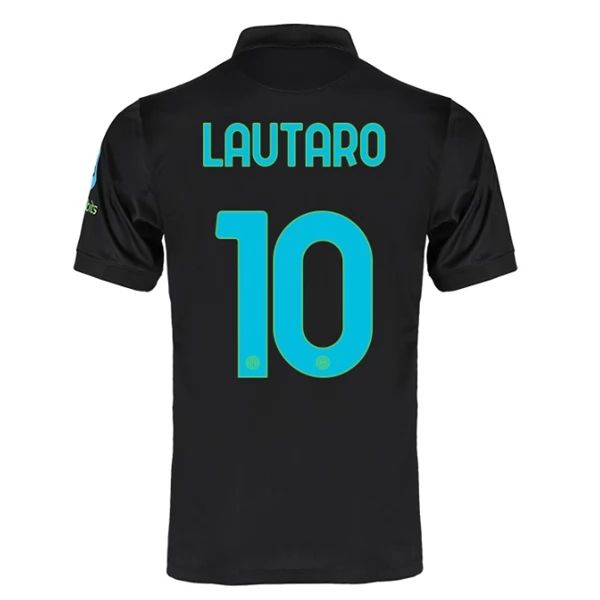 Maillot Football Inter Milan Lautaro 10 Third 2021-2022 – Manche Courte