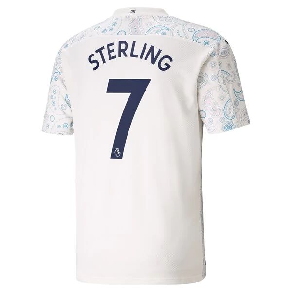 Maillot Manchester City Sterling 7 Third 2020-2021