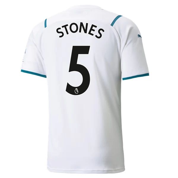 Maillot Football Manchester City Stones 5 Extérieur 2021-2022 – Manche Courte