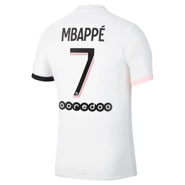 Maillot Football Paris Saint-Germain PSG Mbappé 7 Extérieur 2021-2022 – Manche Courte