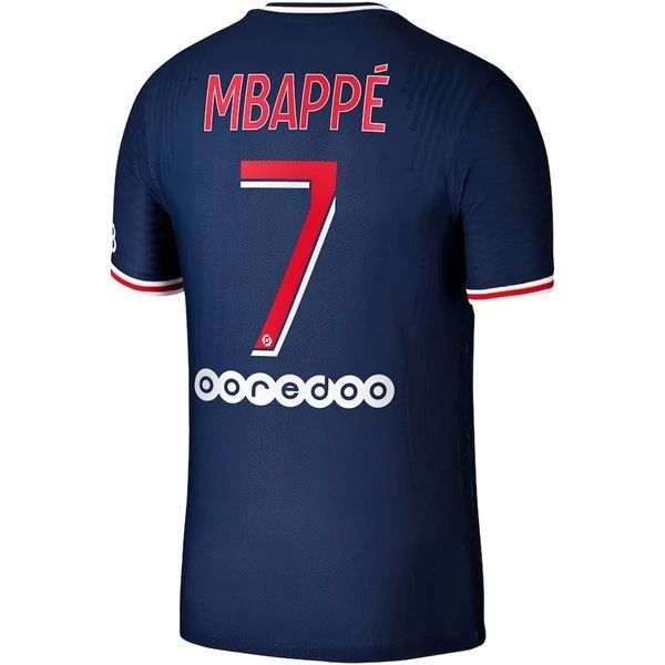 Maillot Football Paris Saint-Germain PSG Mbappé 7 Domicile 2020-2021 – Manche Courte