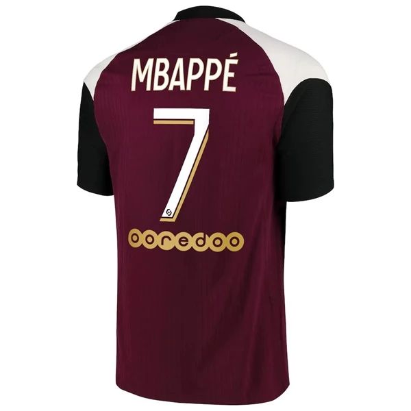 Maillot Paris Saint Germain PSG Mbappé 7 Third 2020-2021