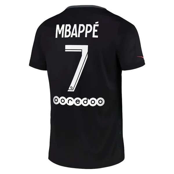 Maillot Football Paris Saint-Germain PSG Mbappé 7 Third 2021-2022 – Manche Courte