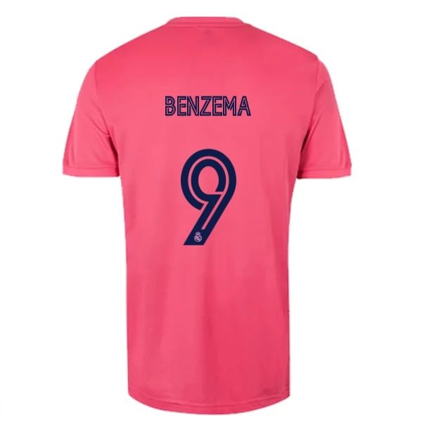 Maillot Football Real Madrid Benzema 9 Extérieur 2020-2021 – Manche Courte
