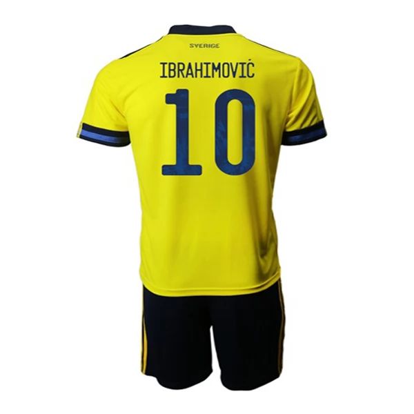 Maillot Suède Ibrahimović 10 Domicile 2020-2021
