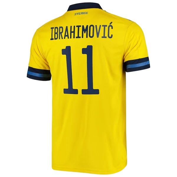 Maillot Suède Ibrahimović 11 Domicile 2020-2021