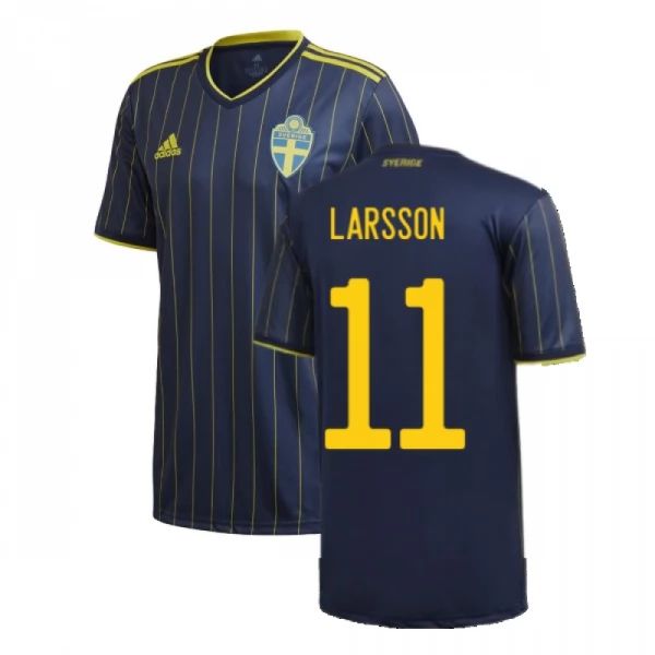 Maillot Suède Larsson 11 Extérieur 2021 – Manche Courte