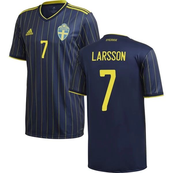 Maillot Suède Larsson 7 Extérieur 2021 – Manche Courte