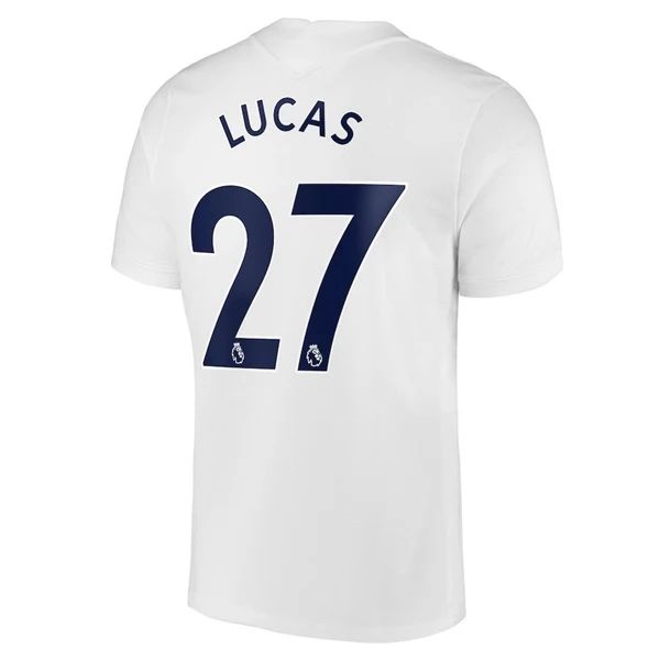 Maillot Football Tottenham Hotspur Lucas 27 Domicile 2021-2022 – Manche Courte