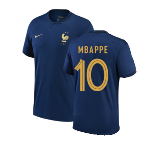 Maillot France Mbappé 10 Domicile 2022 2023 – Manche Courte