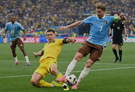 Belgique fait match nul contre l’Ukraine